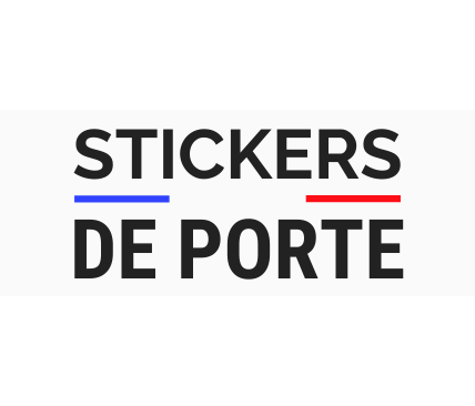 Sticker Porte Effet Ouvert Cascade Géante - ref.spo873155