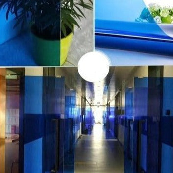 Stickers Placard Bleu