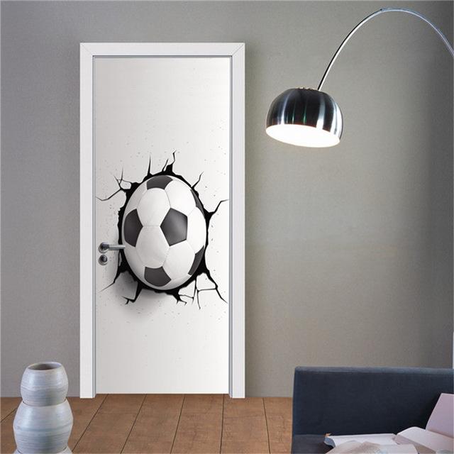 Stickers Porte Ballon De Football