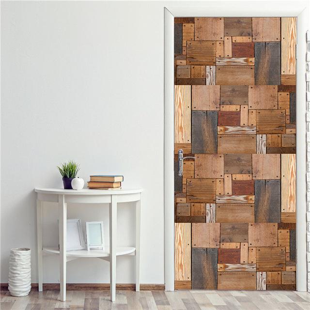 Stickers Porte Bois Industrielle