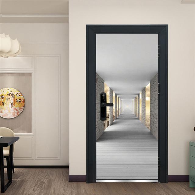 Stickers Porte Couloir Classe