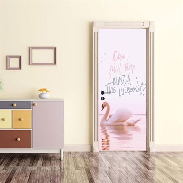 Stickers Porte Cygne
