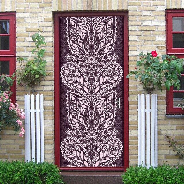Stickers Porte Design Oriental
