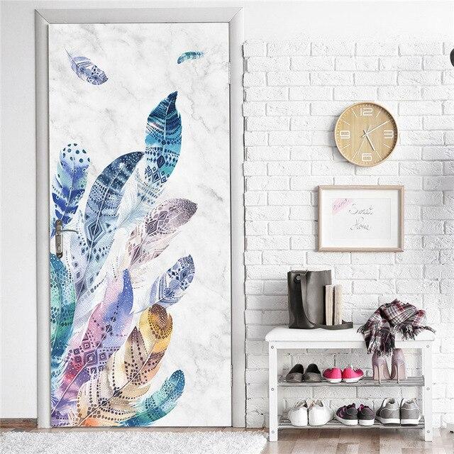 Stickers Porte Design Zen