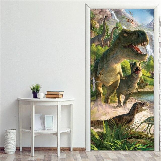 Stickers Porte Dinosaures