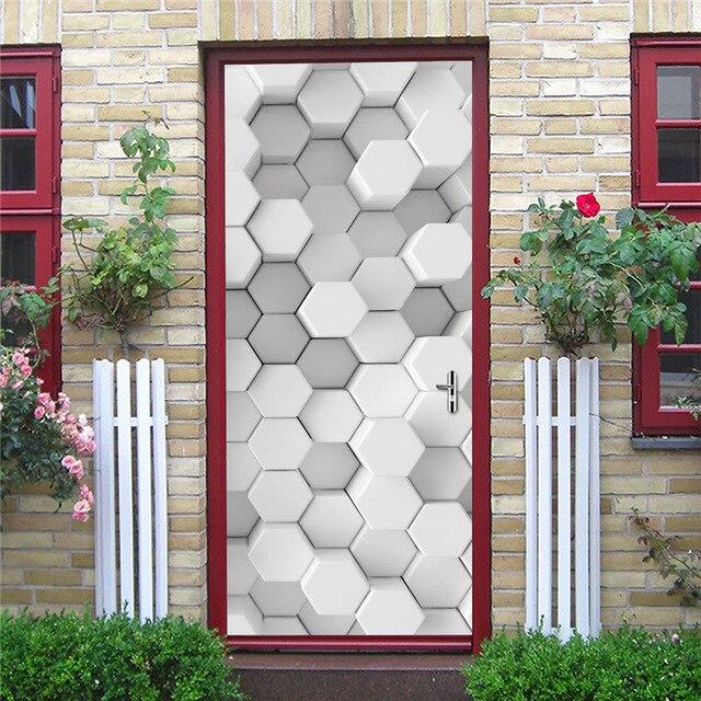 Stickers Porte Effet Relief