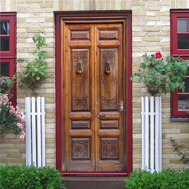 Stickers Porte En Bois Style Ancien