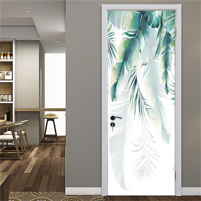 Stickers Porte Feuille Tropicale