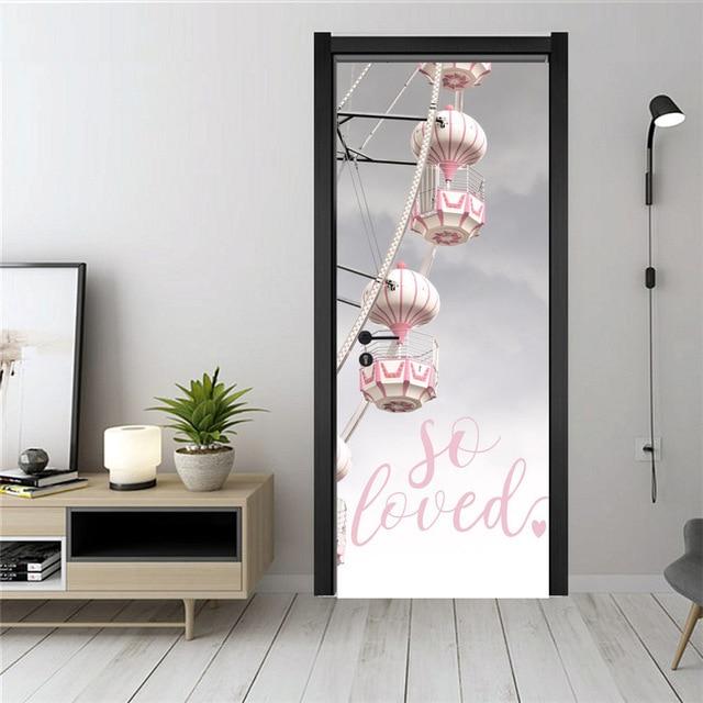 Stickers Porte Grande Roue