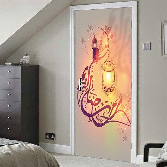 Stickers Porte Lanterne Orientale