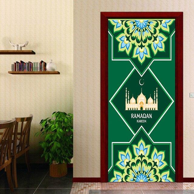 Stickers Porte Orientale Verte