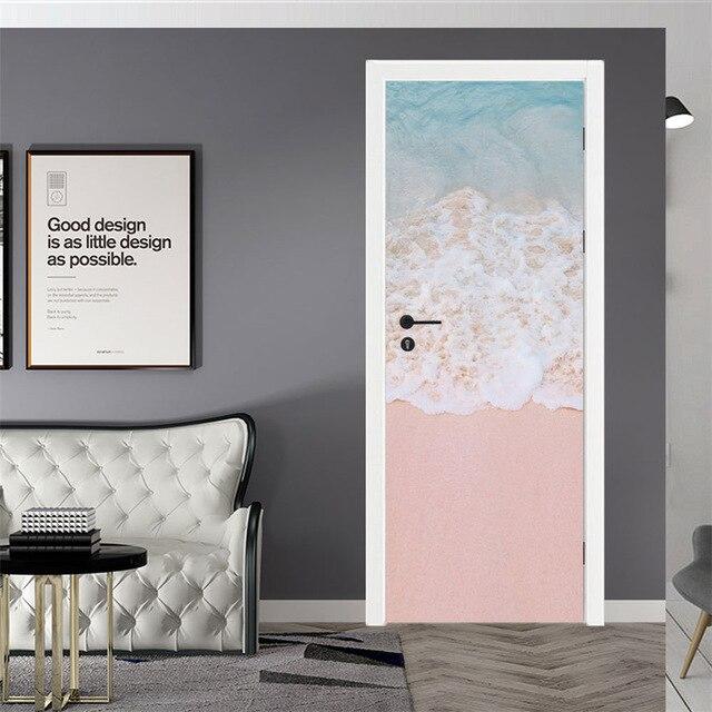 Stickers Porte Sable Fin Rose