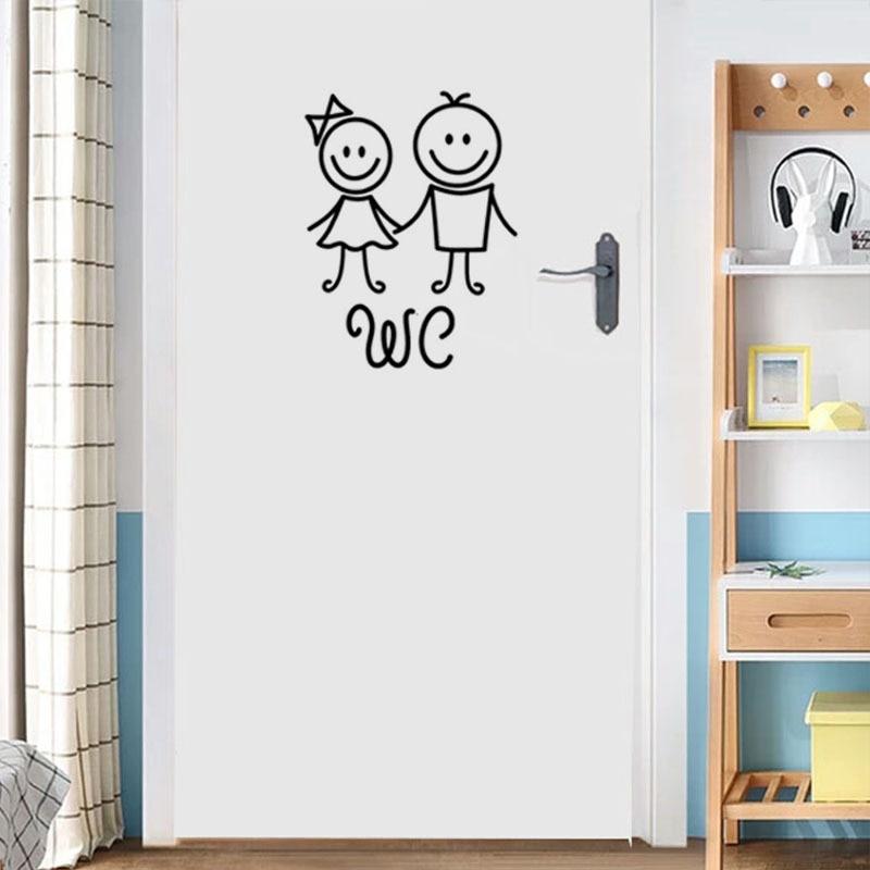 Stickers Porte WC Enfant