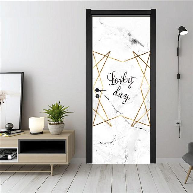 Stickers Porte Lovely Day
