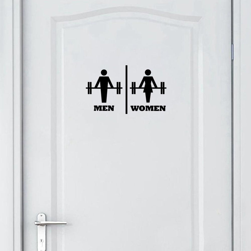 Stickers Porte WC Humour