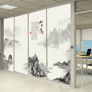 Stickers Placard Montagne D'Orient