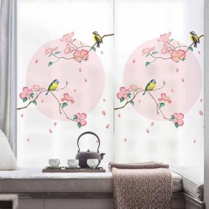Stickers Placard Petits Moineaux