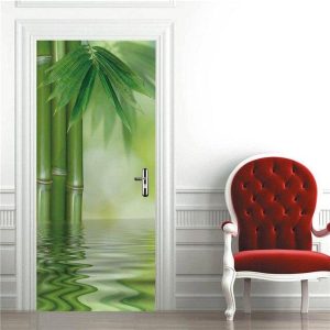 Stickers Porte Bambou Zen