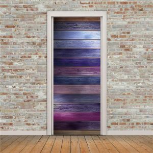Stickers Porte Bois Couleur Froide