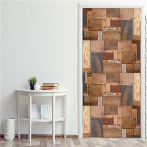 Stickers Porte Bois Industrielle