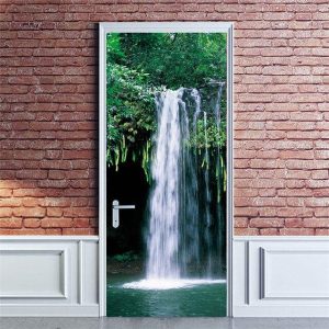 Stickers Porte Cascade Sauvage