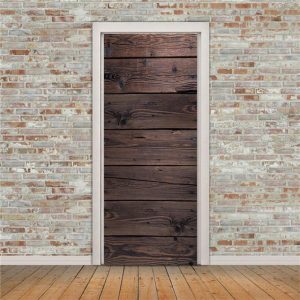 Stickers Porte Planches De Bois