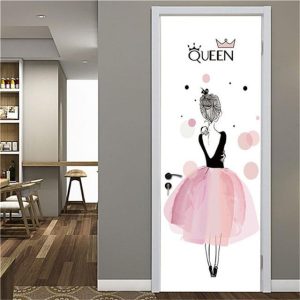 Stickers Porte Princesse