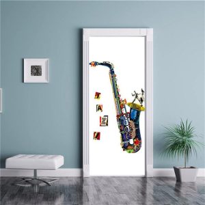 Stickers Porte Saxophone