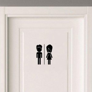 Stickers Porte WC Ado